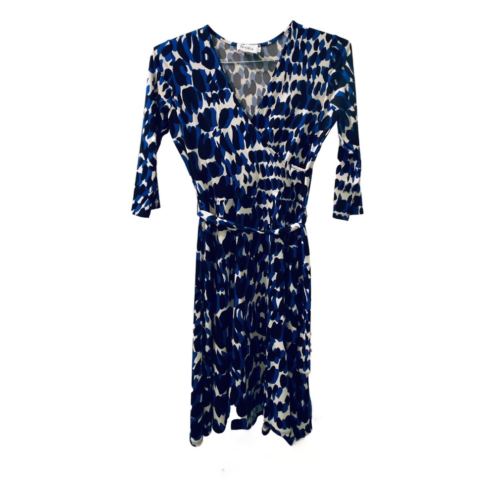LEOTA  Reye Jersey Faux Wrap Dress
